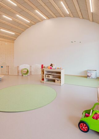 Kita Bürgerpark Stadt Lahr; Fotograf: Ernst² Architekten AG / Konrad Zerbe